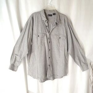 3/$25 Gray Flannel Soft Cotton Shirt